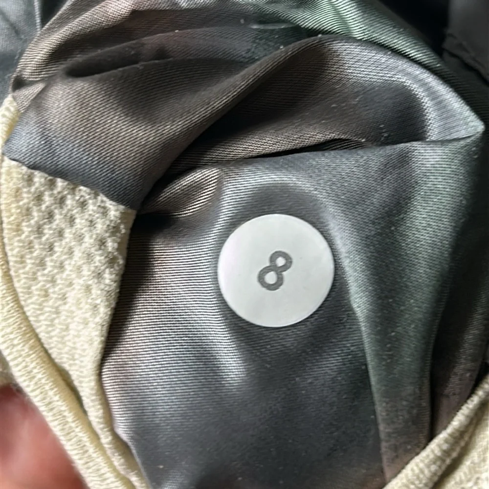 Lululemon Fluffin Awesome Coast Camo Butter Pink Down Jacket Size 8 - Picture 10 of 13